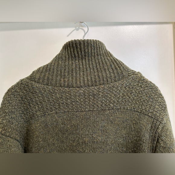 SCHOTT Shawl Collar Sweater style: F1522Jacket- Sz Large - Picture 12 of 16